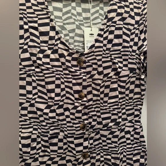 Rusty Button Up Dress - Picture 2 of 3